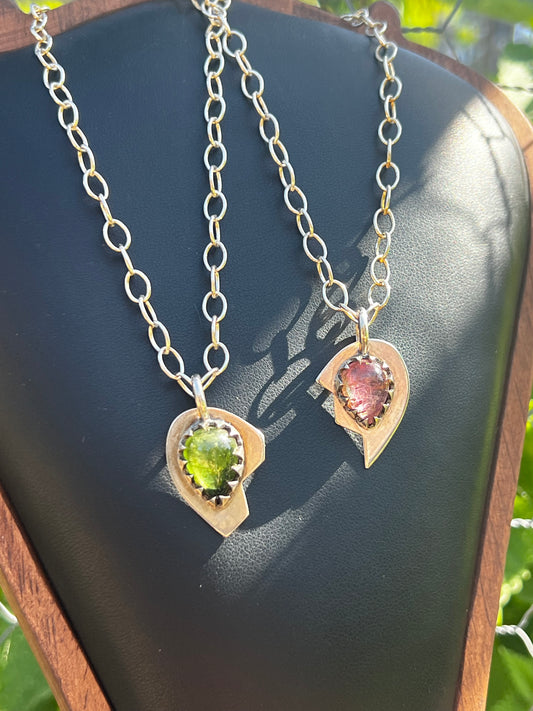 Tourmaline Friends Necklace Set