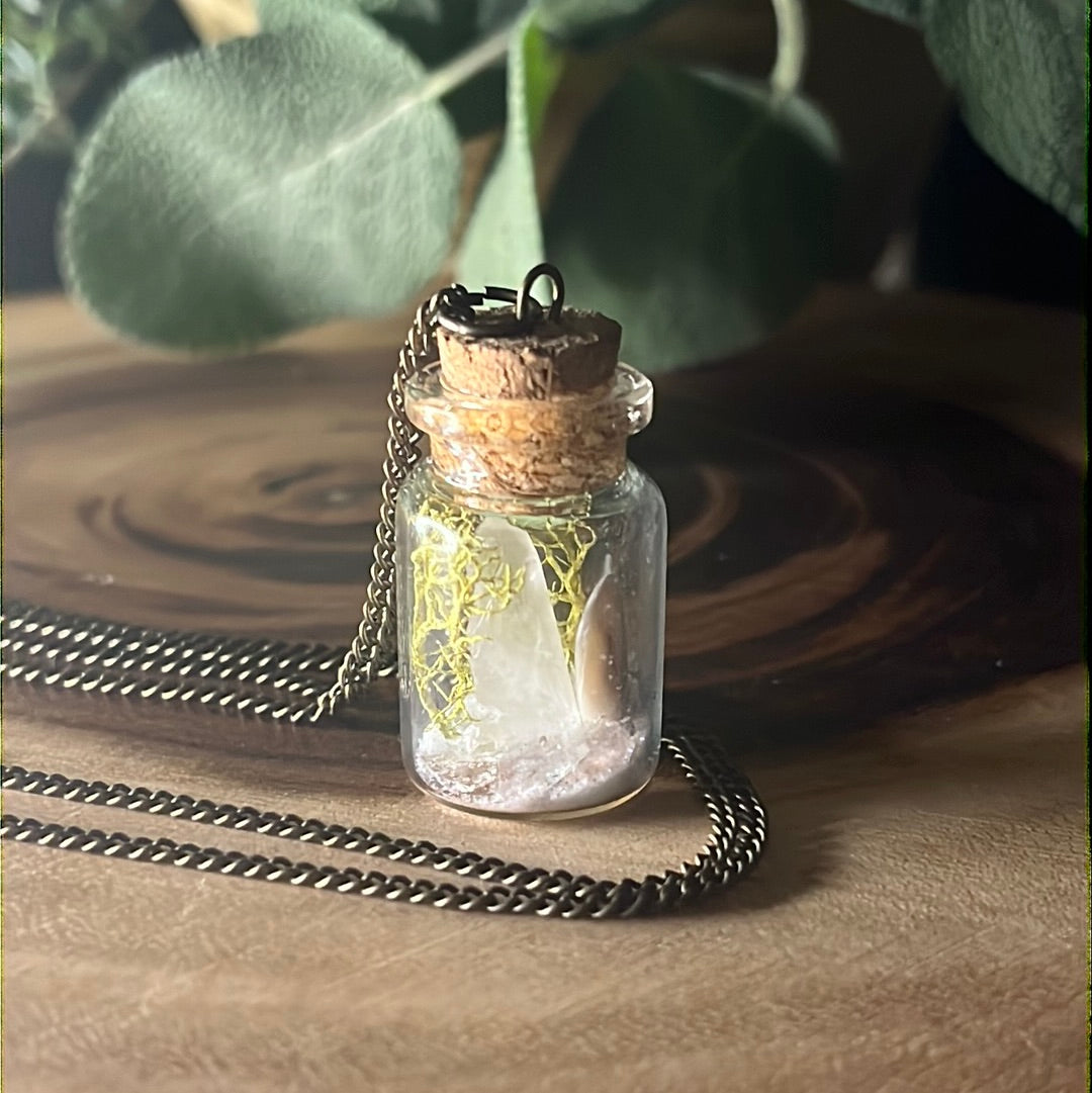 Treasure Bottle Necklace "Day Breaks"